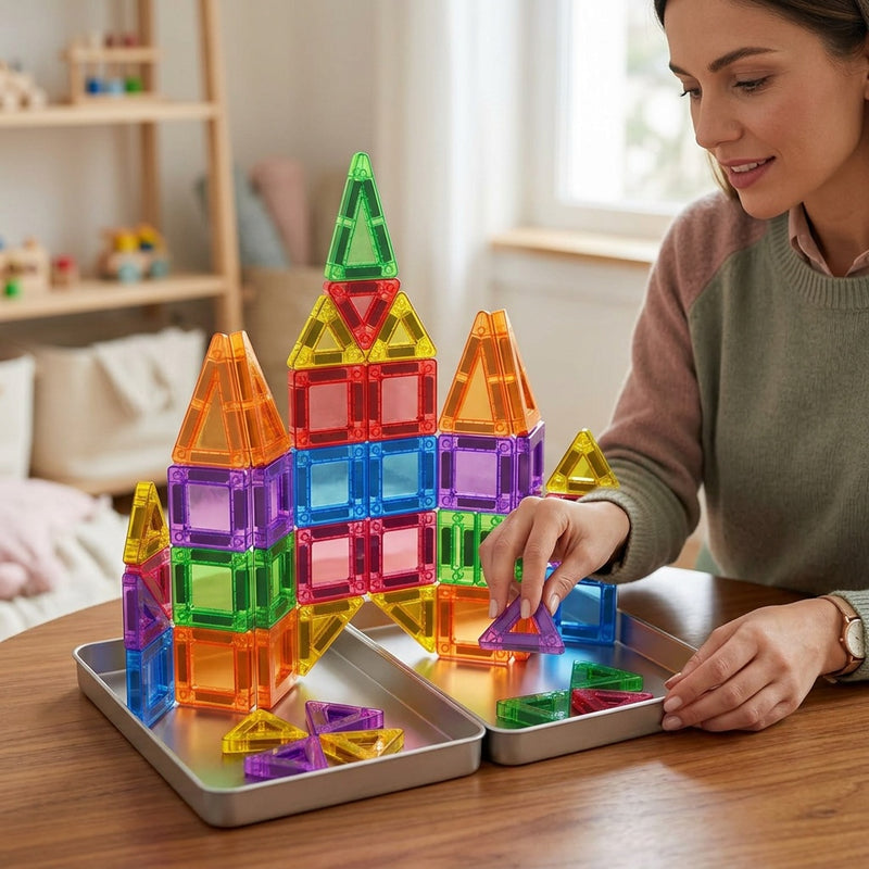 Builds real 3D structures