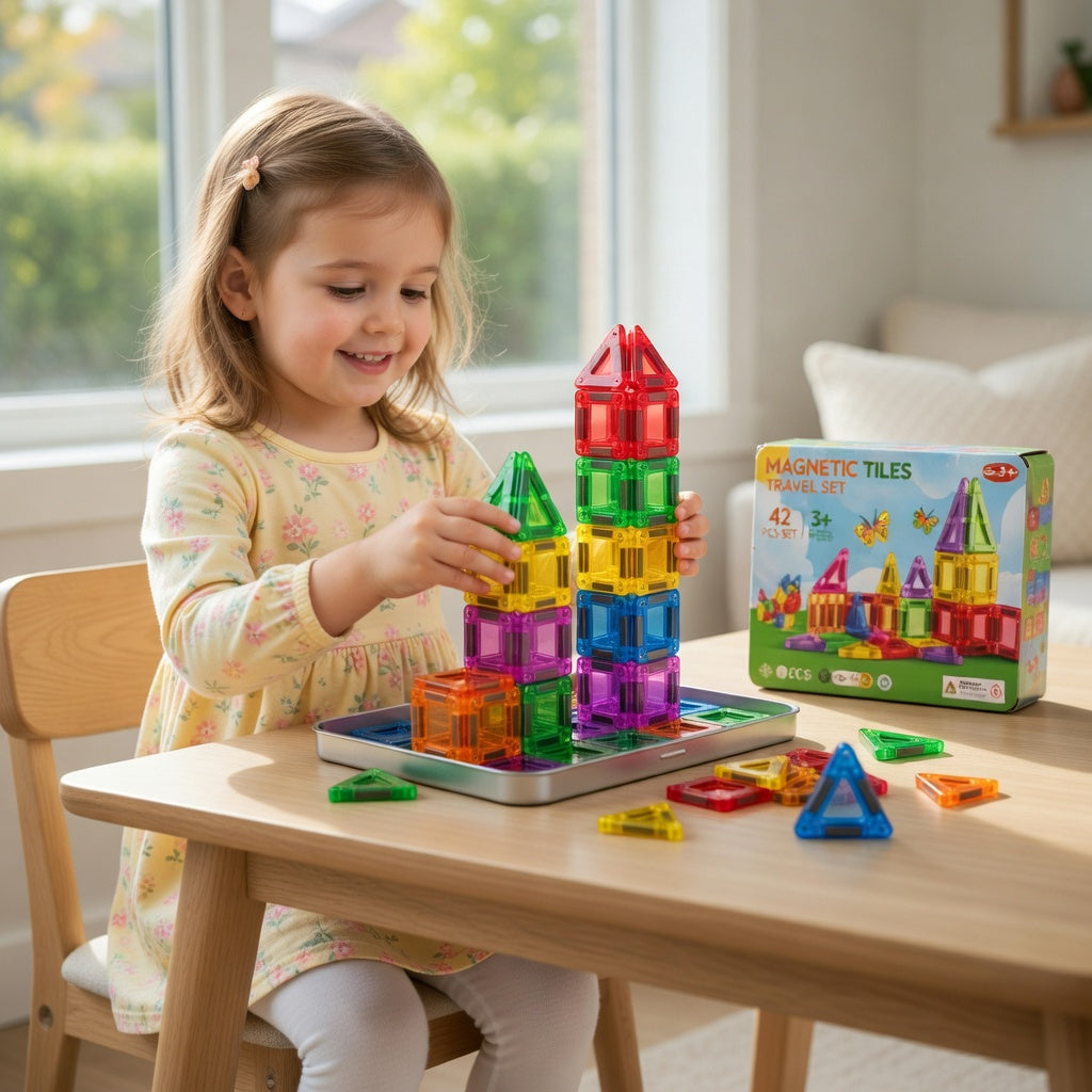 Magnetic Tiles Travel Set