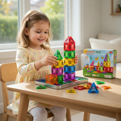 Magnetic Tiles Travel Set